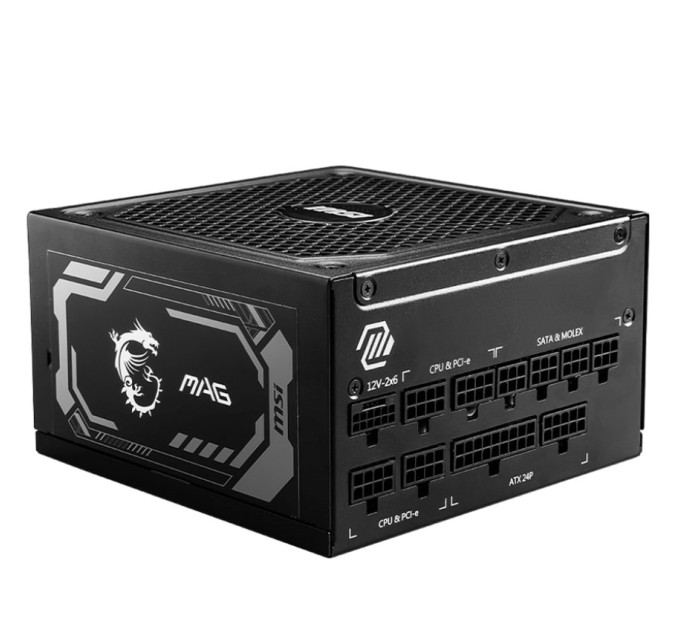 MSI Блок живлення MSI MAG A1250GL PCIE5 1250W