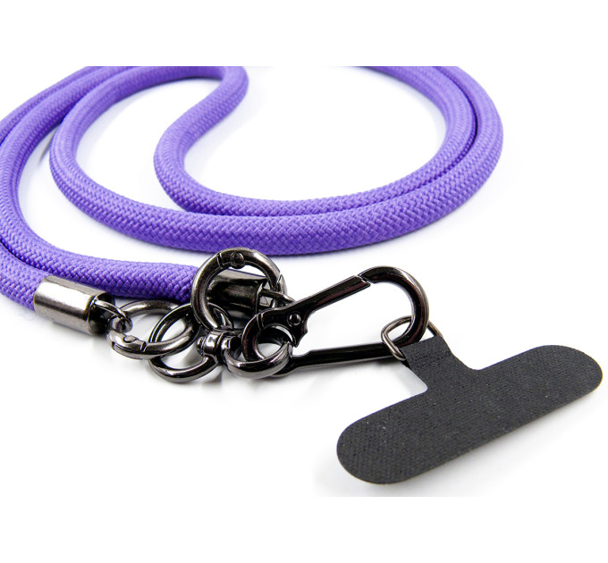 Dengos Ремінець для смартфона Dengos CrossBody Rope Purple (NTK-CRB-01)