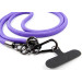 Dengos Ремінець для смартфона Dengos CrossBody Rope Purple (NTK-CRB-01)