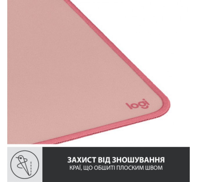 Logitech Килимок для мишки Logitech Desk Mat Studio Series Darker Rose (956-000053)