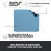 Logitech Килимок для мишки Logitech Mouse Pad Studio Series Blue (956-000051)