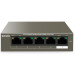 Tenda Коммутатор Tenda TEG1105P-4-63W (1xGE+4xGE PoE, 58Вт max)