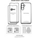 Dengos Чохол до мобільного телефона Dengos Kit Samsung Galaxy A26 Carbon + glass (Black) (DG-KM-137)