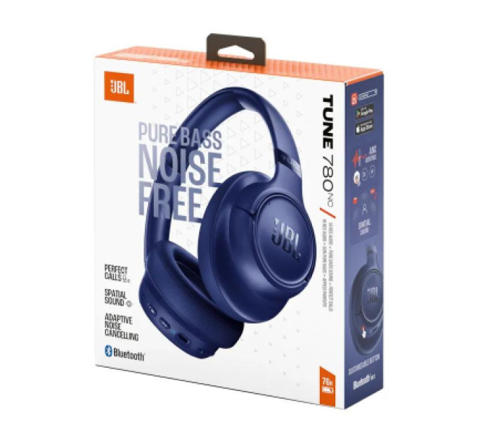 JBL Навушники JBL Tune 780 NC Blue (JBLT780NCBLU)