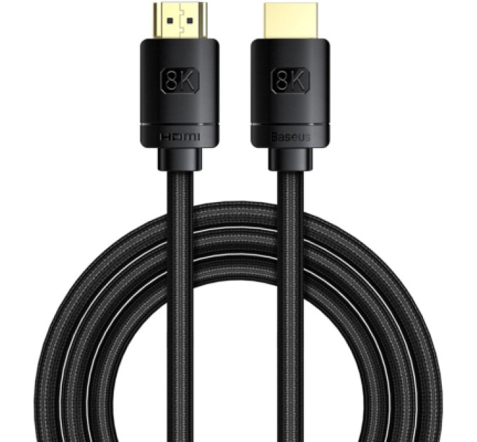 Baseus Кабель мультимедійний HDMI to HDMI 1.0m V2.1 Baseus (CAKGQ-J01)