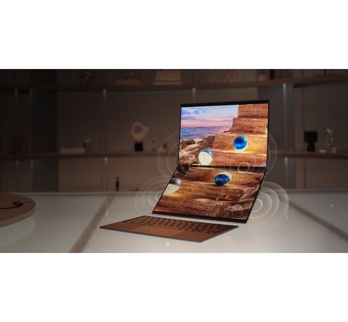 Ноутбук ASUS Zenbook Duo UX8407AA-SN604W 14" 3K Touch OLED, Intel Ultra X9 378H, 32GB, F2TB, UMA, Win11P, Сірий