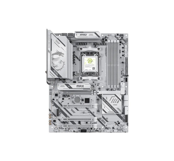 MSI Материнcька плата MSI MAG B850 GAMING PLUS MAX WIFI sAM5 B850 4xDDR5 M.2 DP Wi-Fi BT ATX