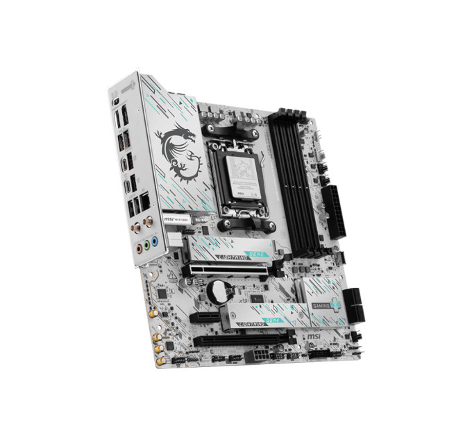 Материнcька плата MSI B850M GAMING PLUS WIFI sAM5 B850 4xDDR5 M.2 HDMI DP WiFi BT mATX