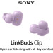 Sony Навушники TWS Sony LinkBuds Clip BT 5.3, IPX4, SBC, AAC, Mic, Фіолетовий