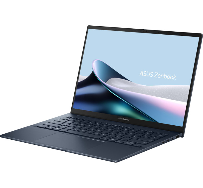 Ноутбук ASUS Zenbook 14 UX3405CA-QL296 14" WUXGA Touch OLED, Intel Ultra 5 225H, 16GB, F512GB, UMA, NoOS, Блакитний