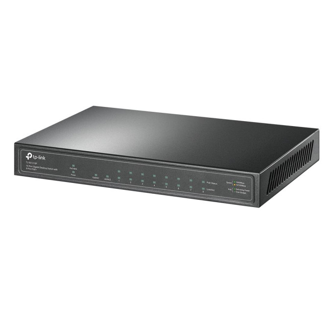 TP-Link Гігабітний настільний комутатор, TL-SG1210P