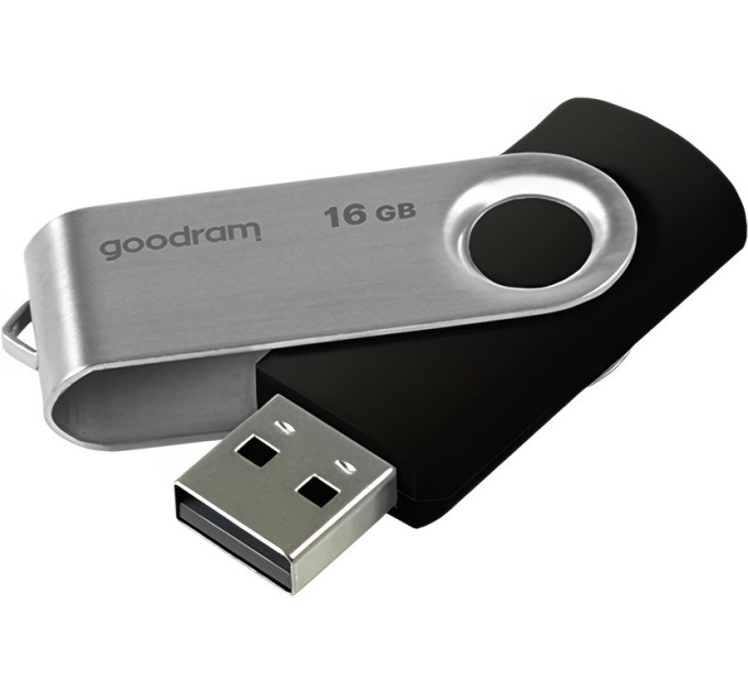 Флешка 16GB USB 2.0 Goodram UTS2 Twister (UTS2-0160K0R11) Black