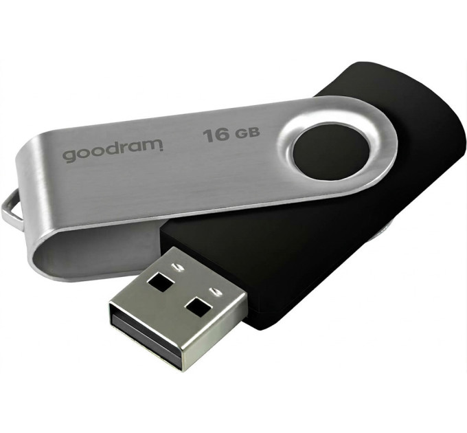 Флешка 16GB USB 2.0 Goodram UTS2 Twister (UTS2-0160K0R11) Black