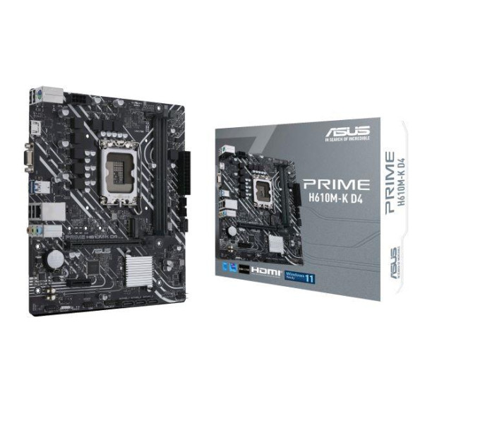 Материнcька плата   ASUS PRIME H610M-K D4