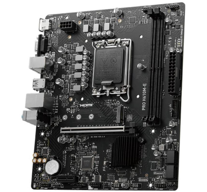Материнська плата MSI Pro H610M-E Socket 1700