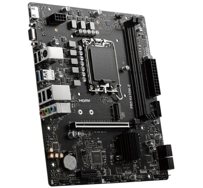 Материнська плата MSI Pro H610M-E Socket 1700