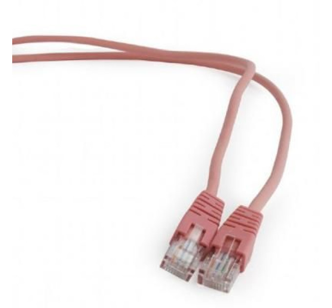 Cablexpert Патч корд Cablexpert PP12-3M/RO, UTP, категорія. 5E, литий,  50u" штекер із фіксатором, 3.0 м, рожевий