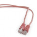 Cablexpert Патч корд Cablexpert PP12-3M/RO, UTP, категорія. 5E, литий,  50u" штекер із фіксатором, 3.0 м, рожевий