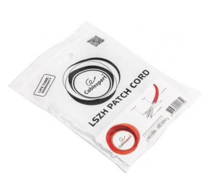 Cablexpert Патч корд Cablexpert PP6-1M , FTP, CAT 6, "штекер із фіксатором, 1.0 м, сірий