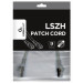 Cablexpert Патч корд Cablexpert PP6A-LSZHCU-15M, S/STP, литий, 50u" штекер із фіксатором, 15.0 м, сірий
