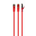 Cablexpert Патч корд Cablexpert PP6A-LSZHCU-R-10M, S/STP, литий, 50u" штекер із фіксатором, 10 м, червоний