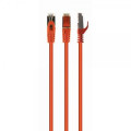 Cablexpert Патч корд Cablexpert PP6A-LSZHCU-O-10M, S/STP, литий, 50u" штекер із фіксатором, 10 м, помаранчевий