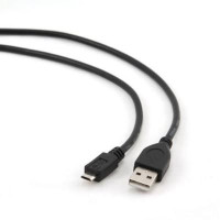 Кабель micro Cablexpert CCP-mUSB2-AMBM-6, USB 2.0 A-тато/Micro B-тато, 1.8 м.