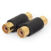 Cablexpert З'єднувач Cablexpert A-2RCAFF-01 , 2-RCA на 2-RCA