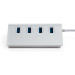 Vinga Концентратор Vinga Type-C to 4*USB3.0 1.0m cable aluminium (VCPHCU304)