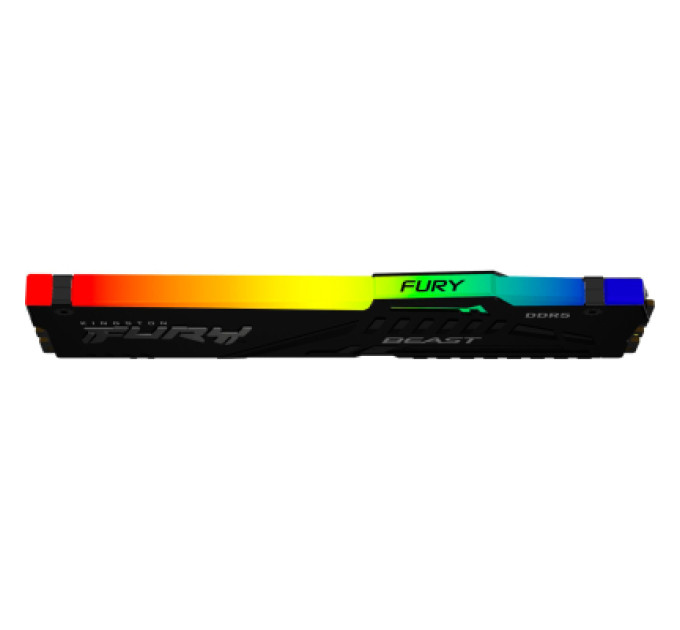 Kingston Fury (ex.HyperX) Модуль пам'яті для комп'ютера DDR5 16GB 6000 MHz FURY Beast RGB EXPO Kingston Fury (ex.HyperX) (KF560C30BBEA-16)