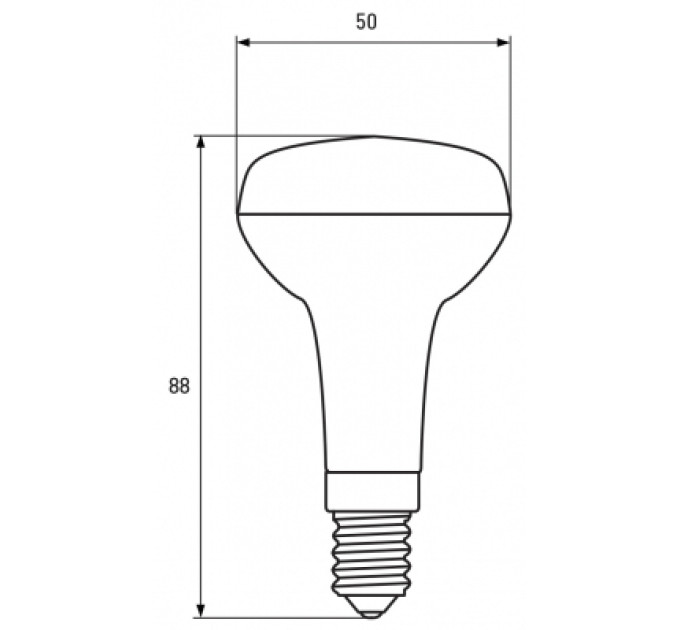 Eurolamp Лампочка Eurolamp LED R50 6W E14 3000K 220V (LED-R50-06142(P))