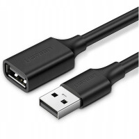 Дата кабель USB 2.0 AM/AF 3.0m US103 Black Ugreen (10317)
