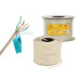 Cablexpert Звита пара, Cablexpert FPC-5004E-L/100, CAT5e, багатожильна, алюміній під міддю (CCA з AWG24), екранована фольгою, 100 м