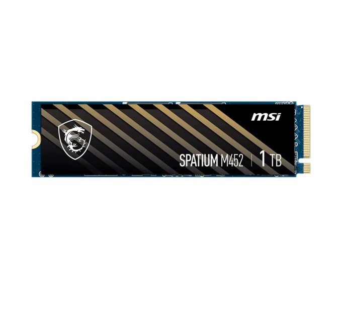 MSI Накопичувач SSD 1TB MSI Spatium M452 M.2 2280 PCIe 4.0 x4 NVMe 3D NAND TLC (S78-440L970-P83)
