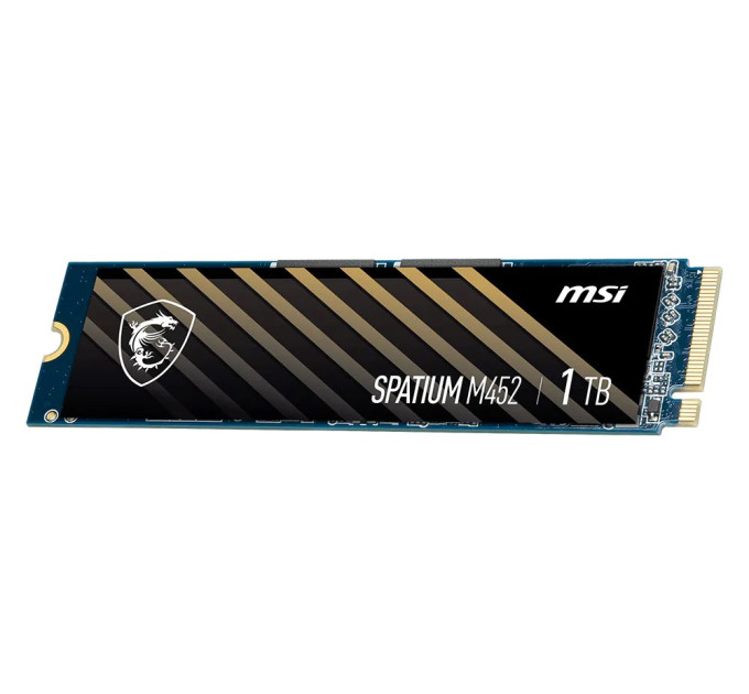 MSI Накопичувач SSD 1TB MSI Spatium M452 M.2 2280 PCIe 4.0 x4 NVMe 3D NAND TLC (S78-440L970-P83)
