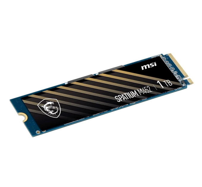 MSI Накопичувач SSD 1TB MSI Spatium M452 M.2 2280 PCIe 4.0 x4 NVMe 3D NAND TLC (S78-440L970-P83)