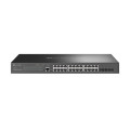 TP-Link JetStream 24-портовий гігабітний керований комутатор з 24 портами PoE+ та 4 портами 10GE SFP+ L2, SG3428XMP TP-LINK