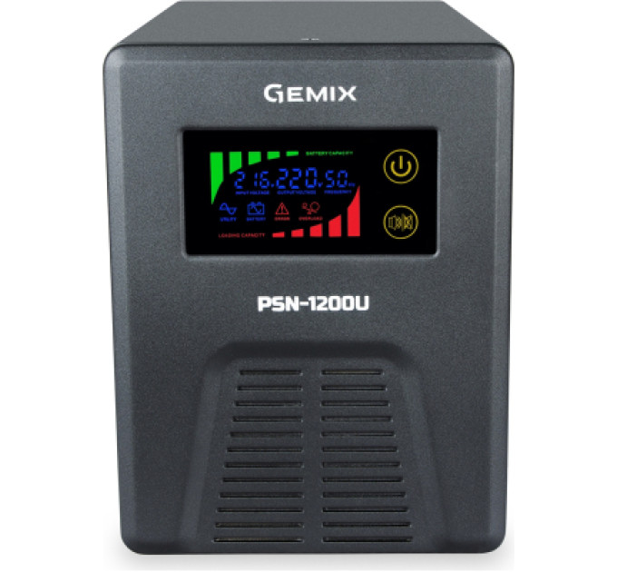 Gemix Пристрій безперебійного живлення Gemix PSN-1200U (PSN1200U)