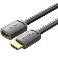 Кабель мультимедійний HDMI M to HDMI F 5.0m V2.0 4K 60Hz PVC Vention (AHCBJ)