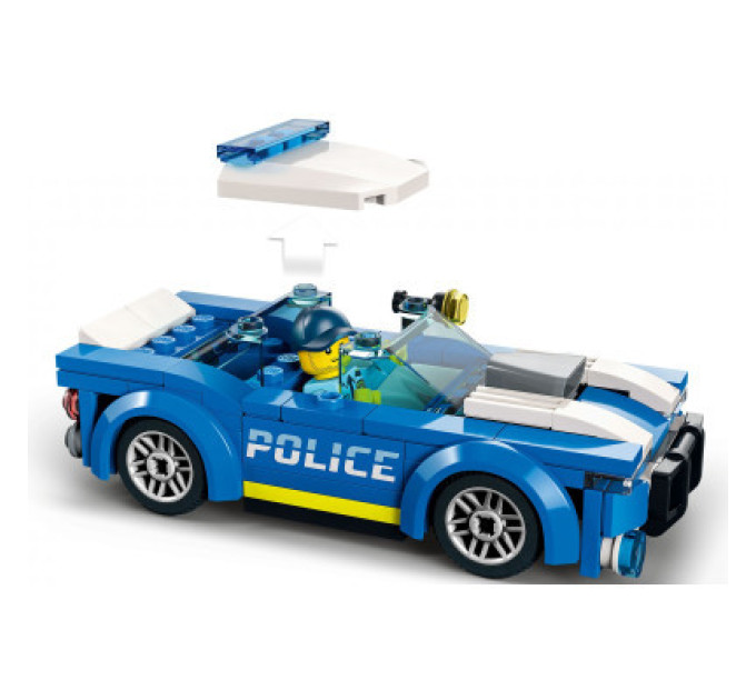 LEGO Конструктор LEGO City Поліцейський автомобіль 94 деталі (60312)