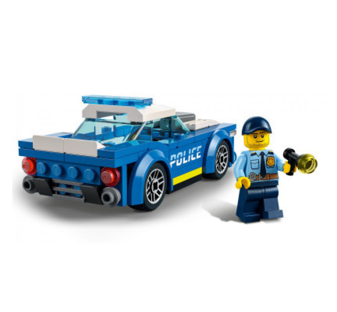 LEGO Конструктор LEGO City Поліцейський автомобіль 94 деталі (60312)