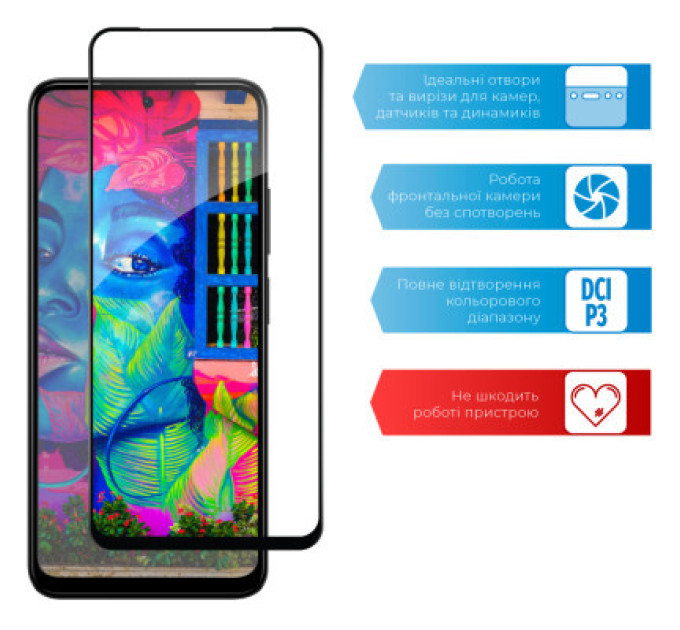 ACCLAB Скло захисне ACCLAB Full Glue Xiaomi Redmi Note 12S (1283126564987)