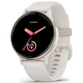 Garmin Смарт-годинник Garmin Vivoactive 5 Cream Gold Aluminum Bezel with Ivory Case and Silicone Band (010-02862-5B)