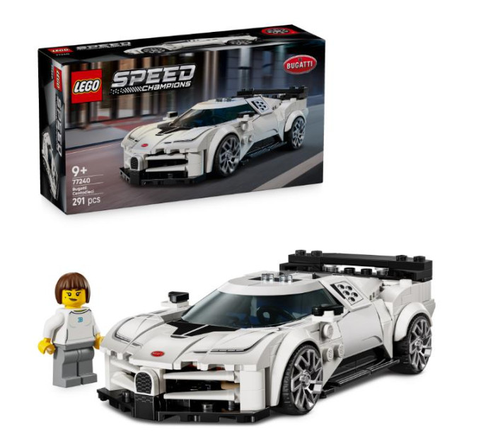 LEGO Конструктор LEGO Speed Champions Спортивний гіперкар Bugatti Centodieci (77240)