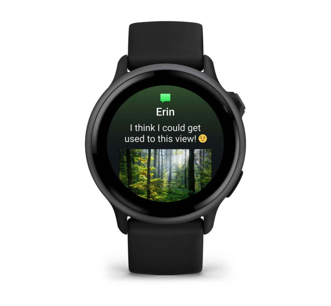 Garmin Смарт-годинник Garmin Vivoactive 6 Slate with Black Silicone Band (010-02985-40)