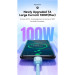 Essager Дата кабель USB 2.0 AM to USB-C 1.0m 100W black Essager (EXC7A-WL01-P)