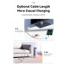 Essager Дата кабель USB 2.0 AM to USB-C 1.0m 100W black Essager (EXC7A-WL01-P)