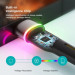 Essager Дата кабель USB 2.0 AM to USB-C 2.0m 3A LED black Essager (EXCT-XCDA01)