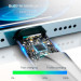 Essager Дата кабель USB 2.0 AM to Lightning 1.0m 2.4A black Essager (EXCL-LS01)