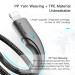 Essager Дата кабель USB 2.0 AM to Lightning 1.0m 2.4A black Essager (EXCL-LS01)